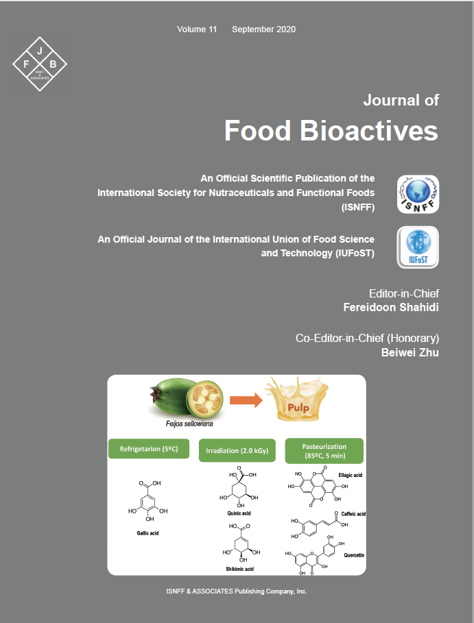 Journal of Food Bioactives